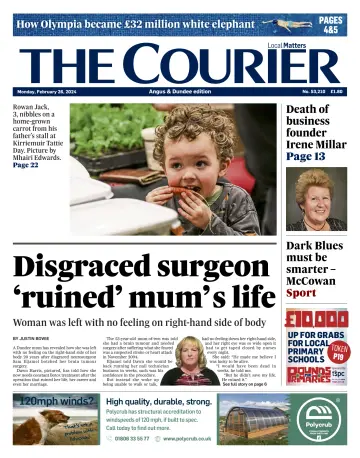The Courier & Advertiser (Angus and Dundee) - 26 Feb 2024