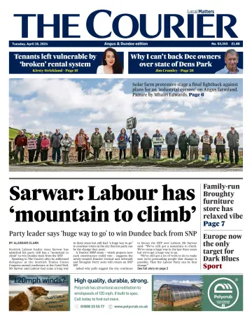 The Courier & Advertiser (Angus and Dundee) - 16 Apr 2024