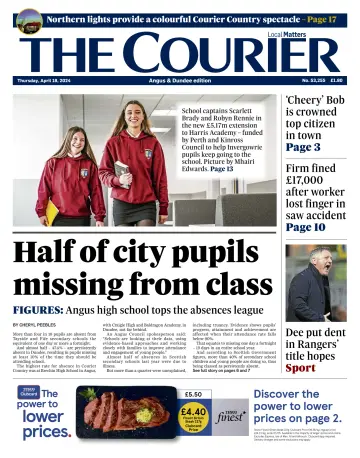 The Courier & Advertiser (Angus and Dundee) - 18 4월 2024