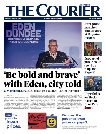 The Courier & Advertiser (Angus and Dundee) - 25 Nis 2024