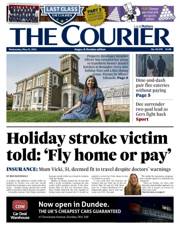 The Courier & Advertiser (Angus and Dundee) - 15 May 2024