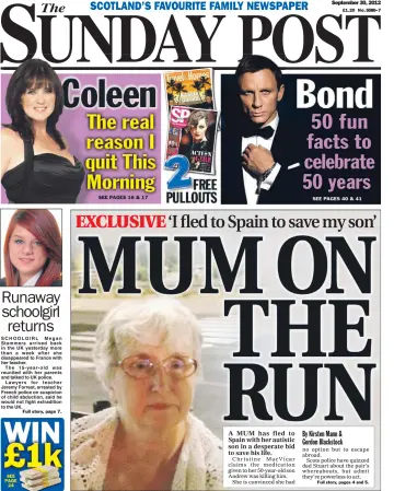 The Sunday Post (Inverness) - 30 Sep 2012
