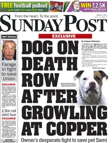 The Sunday Post (Inverness) - 31 Aug 2014