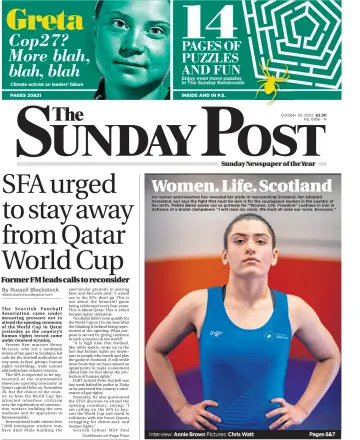 The Sunday Post (Inverness) - 30 Oct 2022