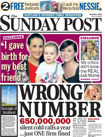 The Sunday Post (Dundee) - 2 Sep 2012