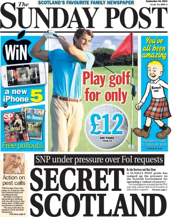 The Sunday Post (Dundee) - 23 Sep 2012