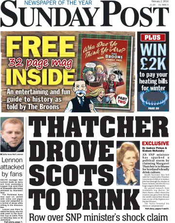 The Sunday Post (Dundee) - 2 Feb 2014