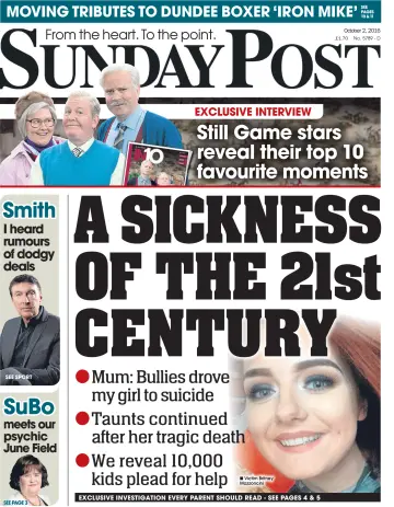 The Sunday Post (Dundee) - 2 Oct 2016