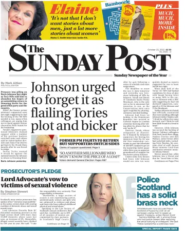 The Sunday Post (Dundee) - 23 Oct 2022