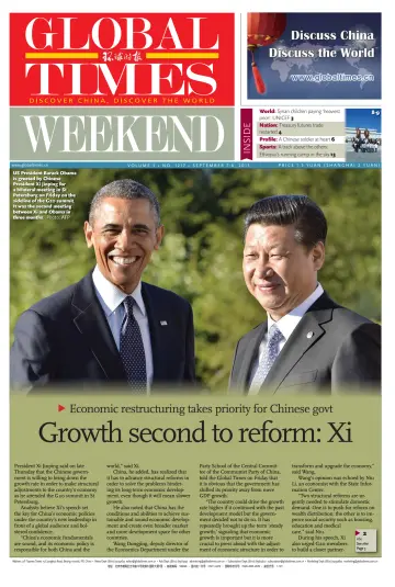 Global Times - Weekend - 7 Sep 2013