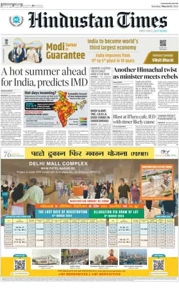 Hindustan Times (Bathinda) - 2 Mar 2024