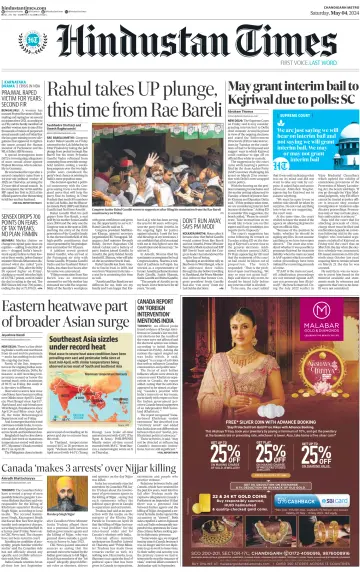 Hindustan Times (Bathinda) - 4 May 2024