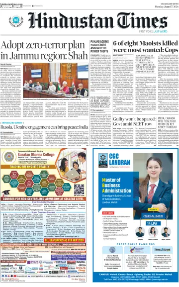 Hindustan Times (Jalandhar) - 17 Jun 2024