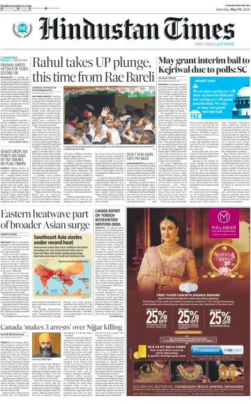Hindustan Times (Patiala) - 4 May 2024