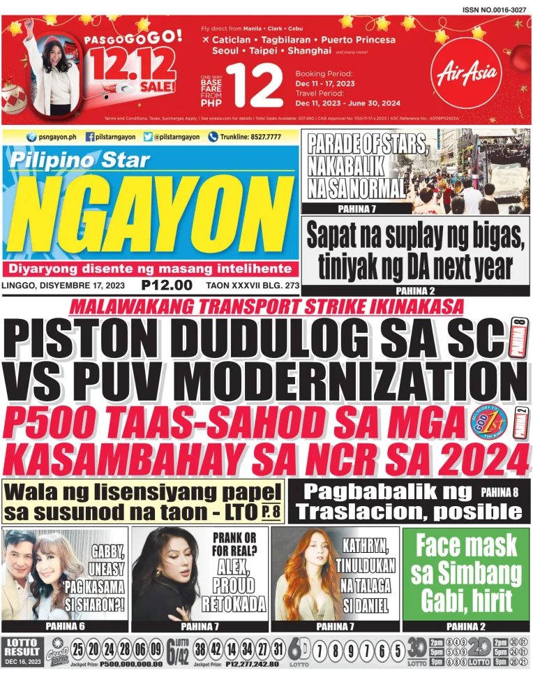 Pilipino Star Ngayon Subscriptions Pressreader 8628