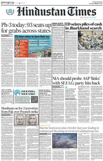 Hindustan Times (Chandigarh) - 7 May 2024