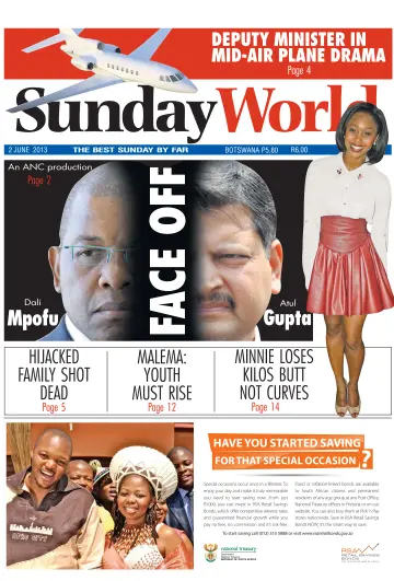 Sunday World (South Africa) - 2 Jun 2013
