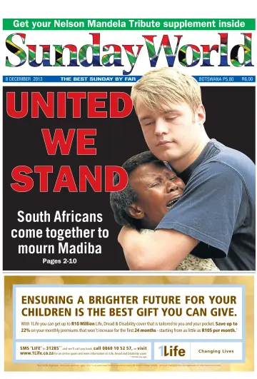 Sunday World (South Africa) - 8 Dec 2013