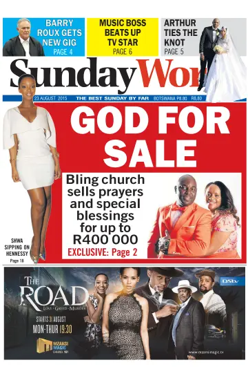 Sunday World (South Africa) - 23 Aug 2015
