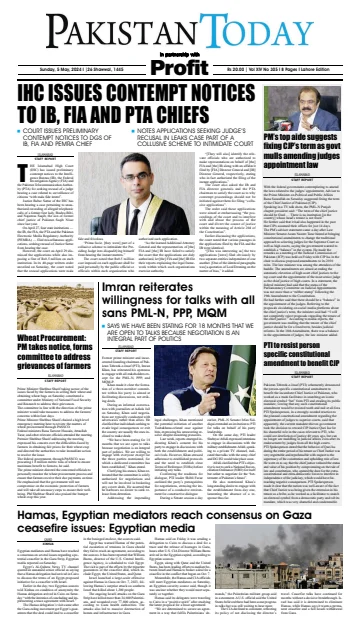 Pakistan Today (Lahore) - 5 May 2024