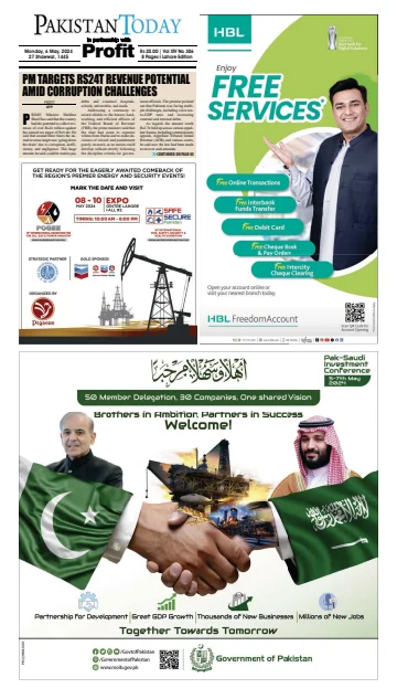 Pakistan Today (Lahore) - 6 May 2024