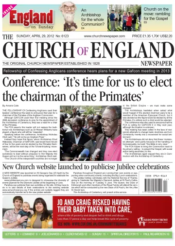 The Church of England - 29 Apr 2012