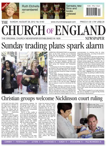 The Church of England - 26 Aug 2012