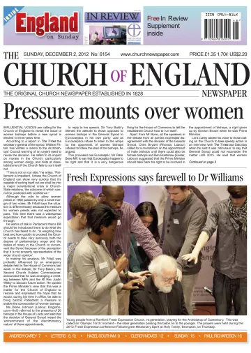 The Church of England - 2 Dec 2012