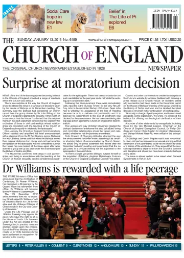 The Church of England - 13 Jan 2013