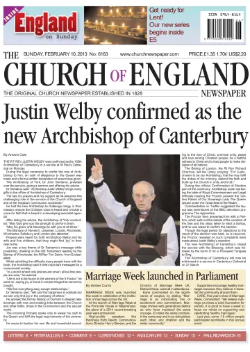 The Church of England - 10 Feb 2013