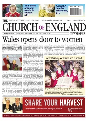 The Church of England - 20 Sep 2013