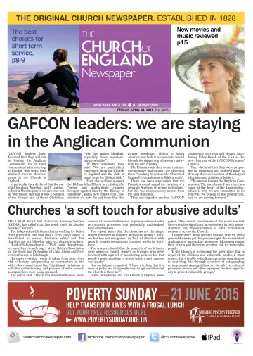The Church of England - 24 Apr 2015