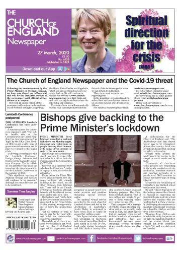 The Church of England - 27 Mar 2020