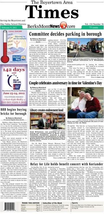 The Boyertown Area Times - 9 Feb 2012