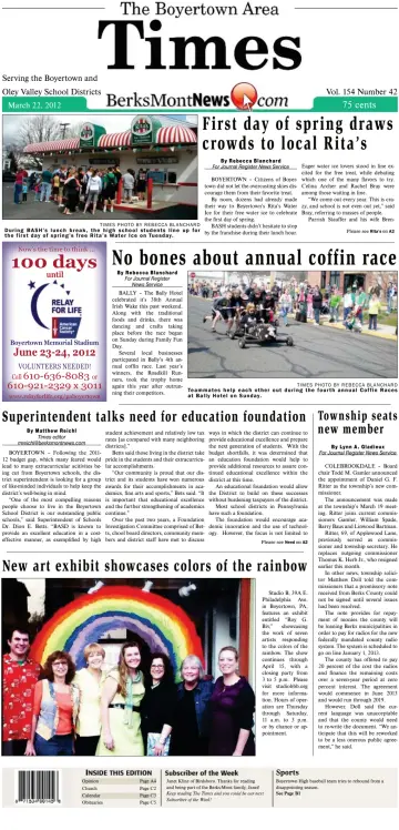 The Boyertown Area Times - 22 Mar 2012