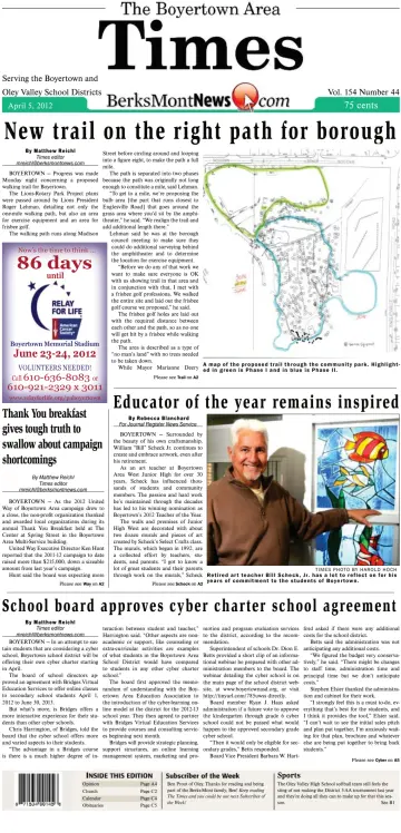The Boyertown Area Times - 5 Apr 2012