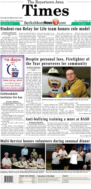 The Boyertown Area Times - 19 Apr 2012