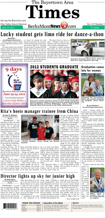 The Boyertown Area Times - 14 Jun 2012