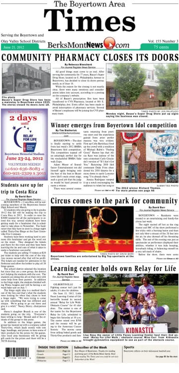 The Boyertown Area Times - 21 Jun 2012