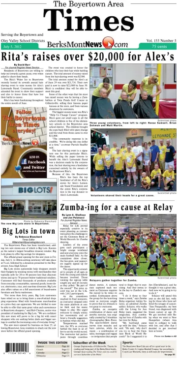 The Boyertown Area Times - 5 Jul 2012