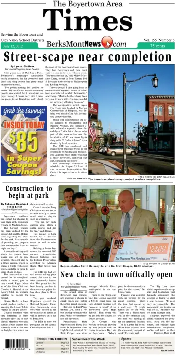 The Boyertown Area Times - 12 Jul 2012
