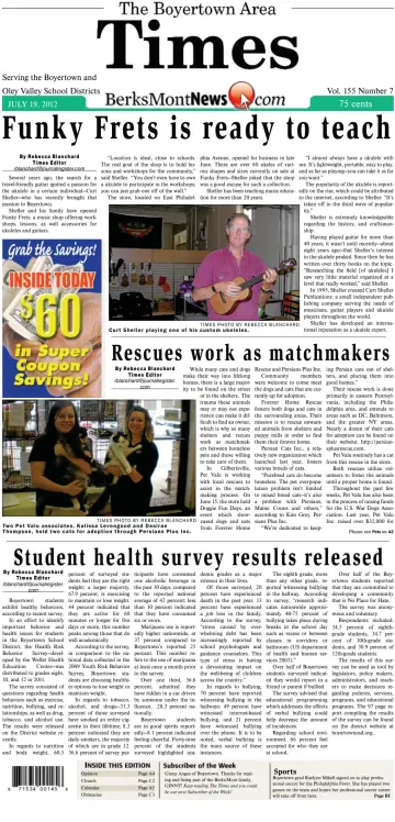 The Boyertown Area Times - 19 Jul 2012