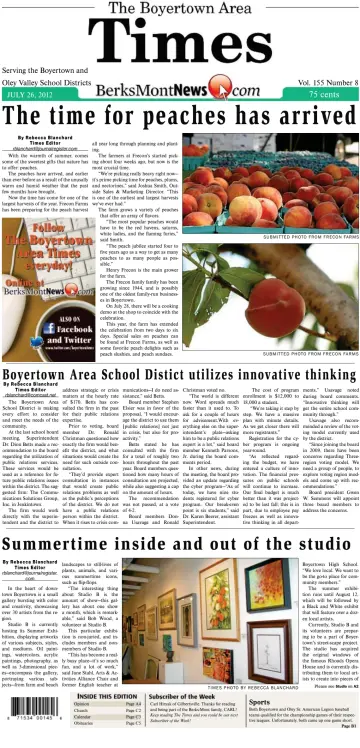 The Boyertown Area Times - 26 Jul 2012