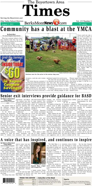 The Boyertown Area Times - 2 Aug 2012