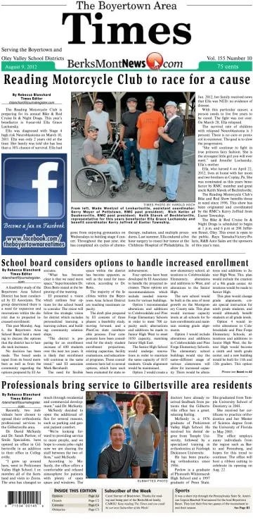 The Boyertown Area Times - 9 Aug 2012