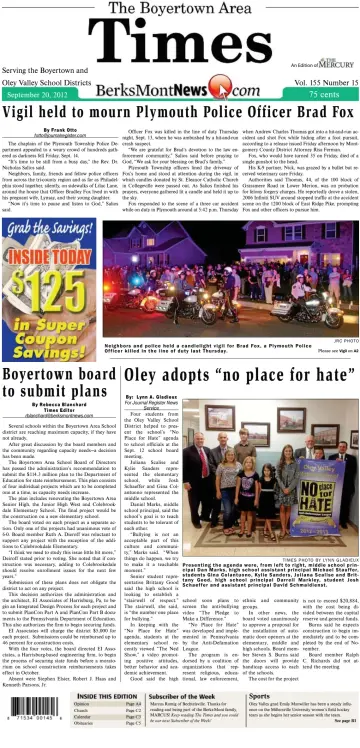 The Boyertown Area Times - 20 Sep 2012