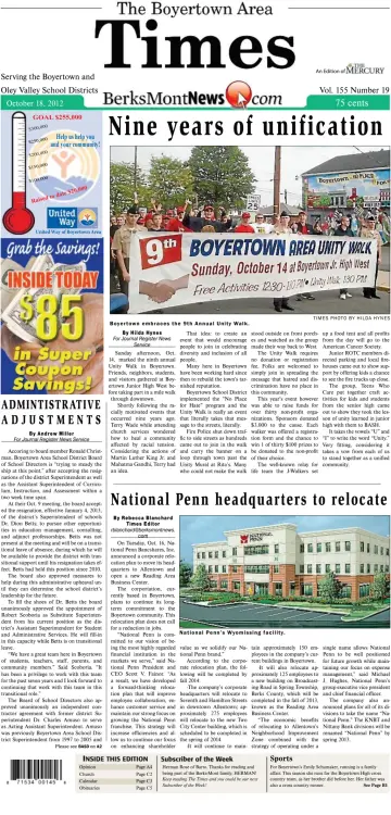 The Boyertown Area Times - 18 Oct 2012