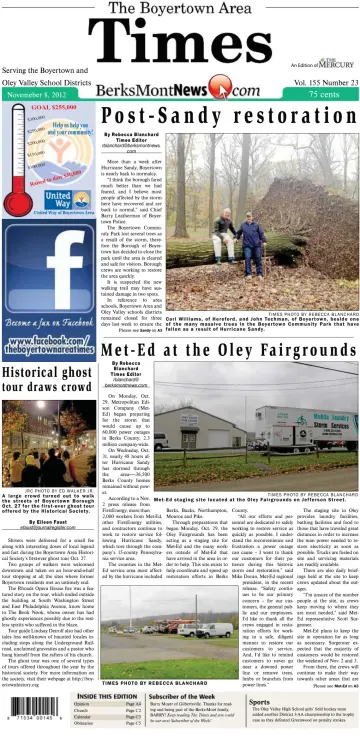 The Boyertown Area Times - 8 Nov 2012