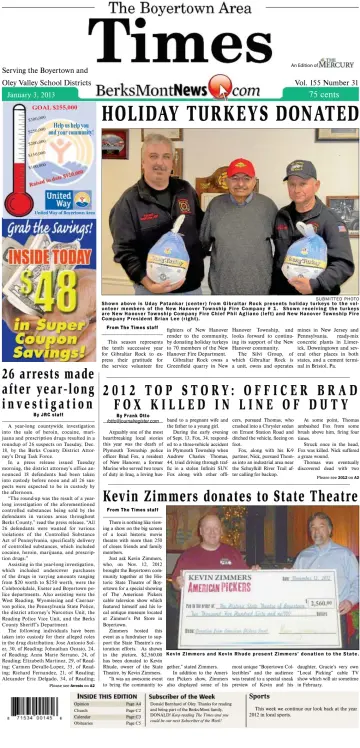 The Boyertown Area Times - 3 Jan 2013