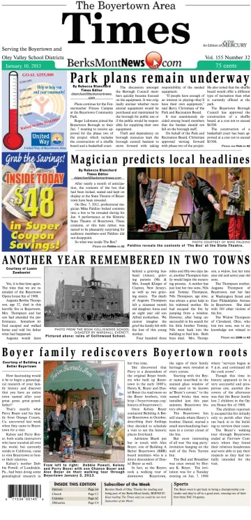 The Boyertown Area Times - 10 Jan 2013